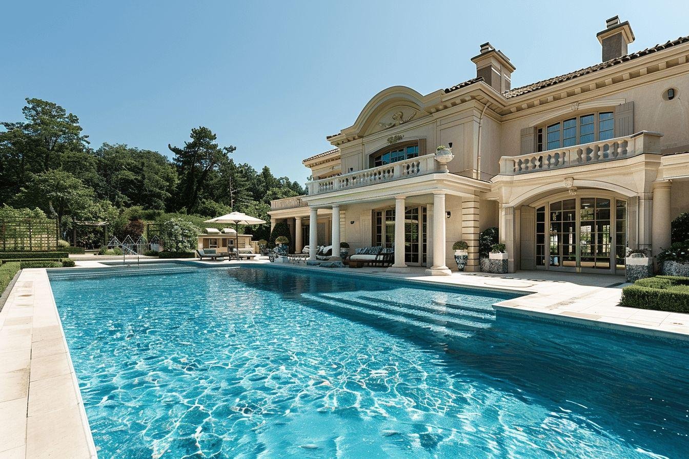 Maisons luxueuses à vendre : villas de prestige avec piscine en France